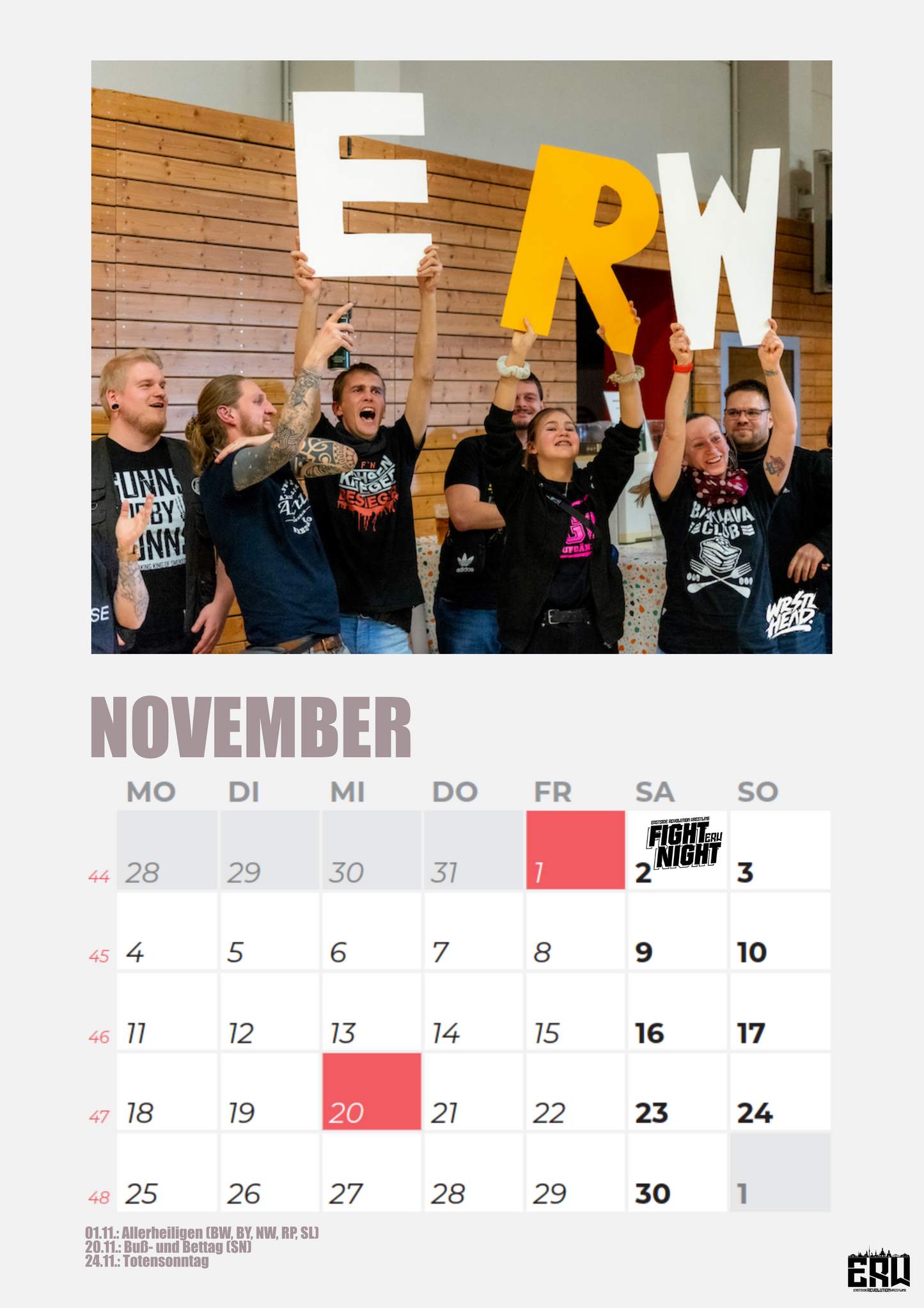 +++ LIMITED EDITION: ERW Kalender 2024 +++